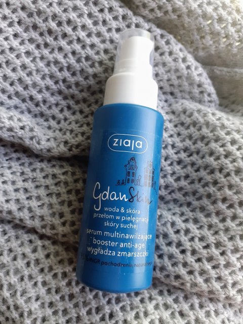 Ziaja GdanSkin, Serum do twarzy, Multinawilżające