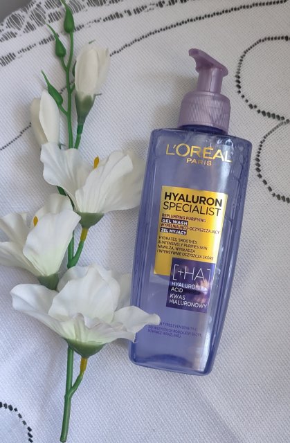 L'Oréal Hyaluron Specialist +HA, Żel do twarzy, Skoncentrowany, Wypełniający nawilżeniem
