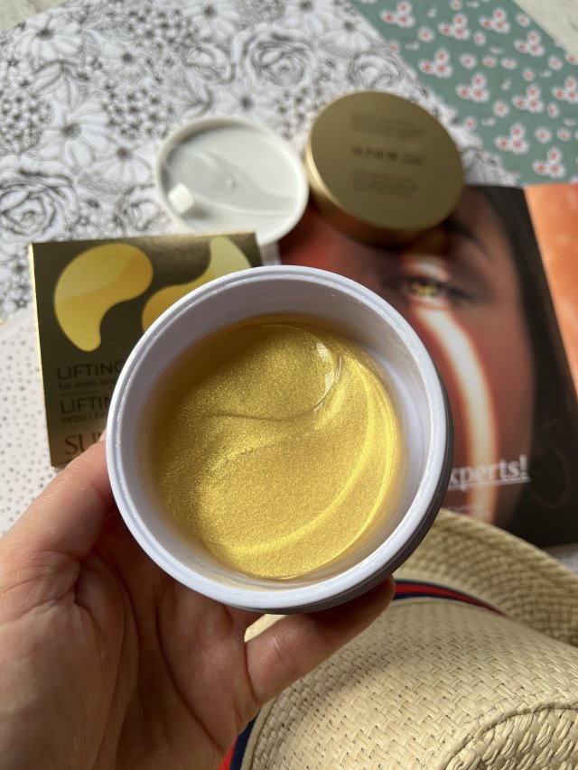 SUNEW med+, Maska na okolice oczu w płacie, Perfect Eyes Mask, Aktywna, Lifting + Nawilżenie