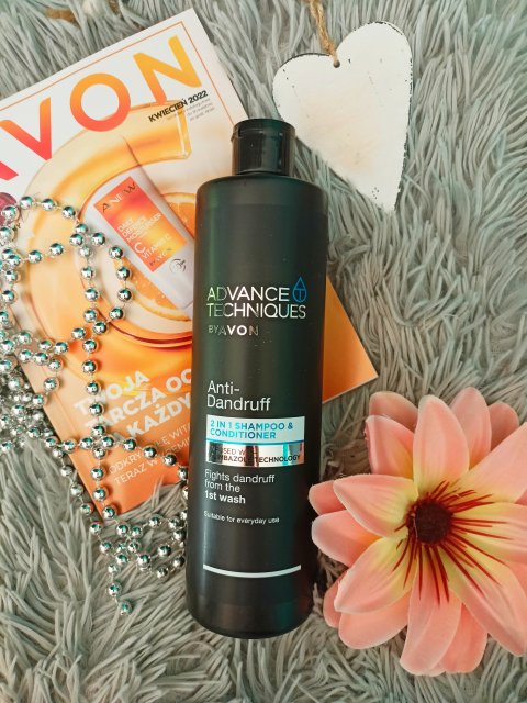 Avon Advance Techniques, Szampon i odżywka, 2w1, Łupież stop, Anti-Dandruff