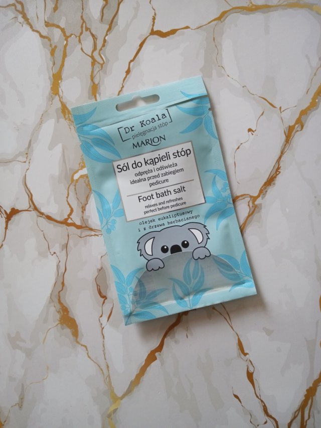 Marion Dr Koala, Sól do kąpieli stóp, Olejek eukaliptusowy i z drzewa herbacianego