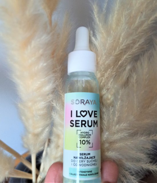 Soraya I Love Serum, Serum do twarzy, Nawilżające, Do cery suchej i odwodnionej, Intensywne i długotrwałe nawilżenie