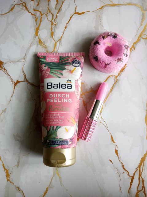 Balea Peeling pod prysznic, Sweet Paradise