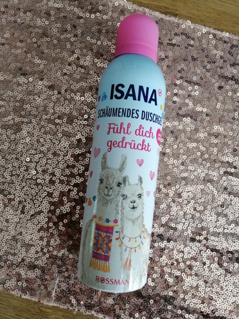 Isana Pianka pod prysznic, Fühl dich Gedrückt