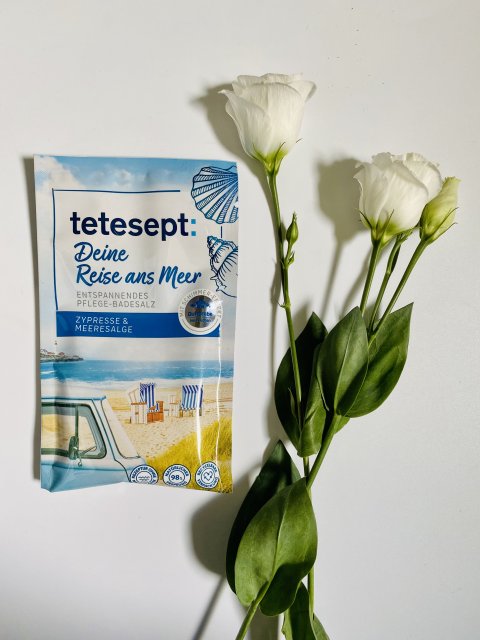 Tetesept Sól do kąpieli, Deine Reise ans Meer, Zypresse & Meersalge