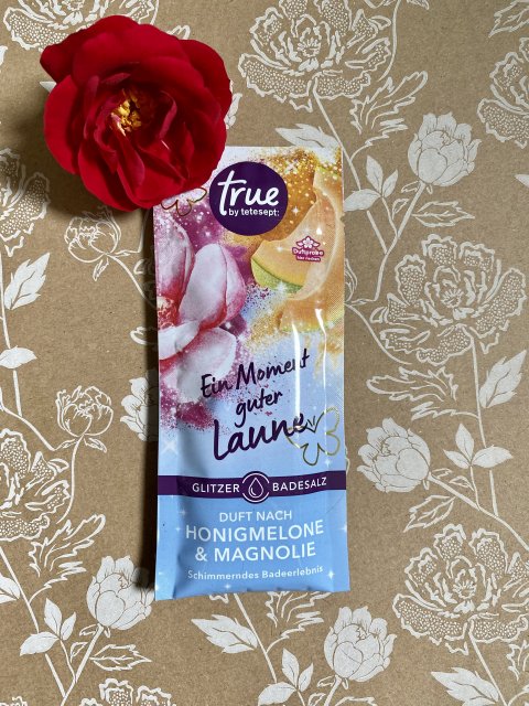 Tetesept Sól do kąpieli, Ein Moment guter Lanne, Honingmelone & Magnolie 