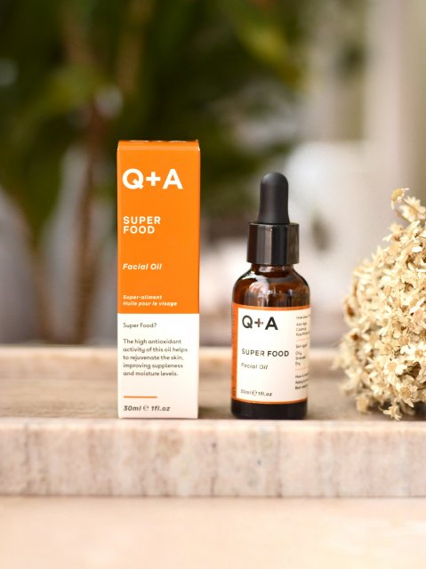 Q + A Olejek do twarzy, Super Food