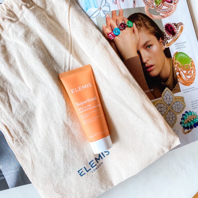 Elemis Superfood, Masełko do oczyszczania twarzy, AHA Glow Cleansing Butter