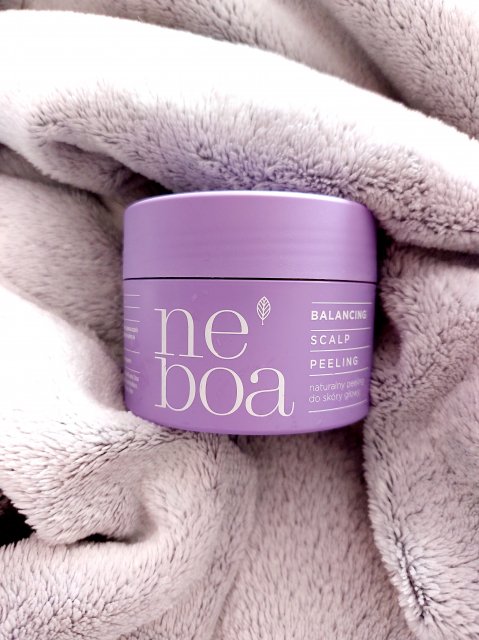 Neboa Peeling do skóry głowy, Z mikrodrobinkami, Balancing 