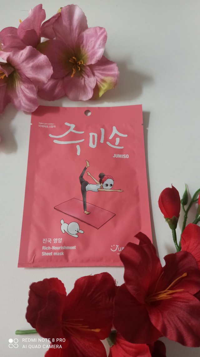 HelloSkin Jumiso, Rich Nourishment Sheet Mask, Maska do twarzy w płachcie, Odżywcza