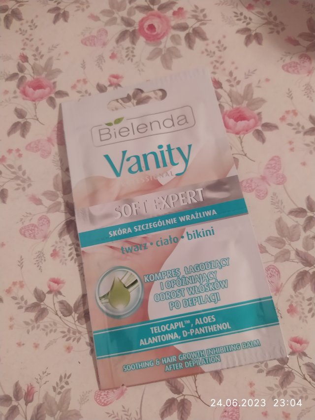 Bielenda Vanity, Soft Expert, Kompleks łagodzący i opóźniający odrost włosków po depilacji