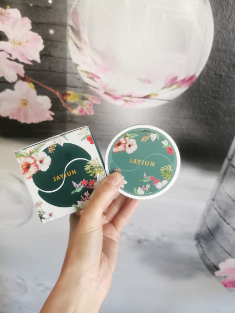 Jayjun Płatki pod oczy, Hydrożelowe, Green Tea Eye Gel Patch, Z zieloną herbatą