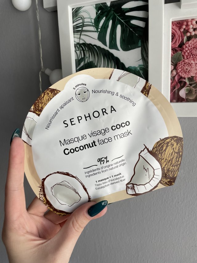 Sephora Maseczka do twarzy w płacie, Coconut