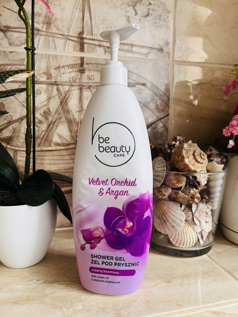BeBeauty Care, Żel pod prysznic, Kremowy, Velvet Orchid & Argan