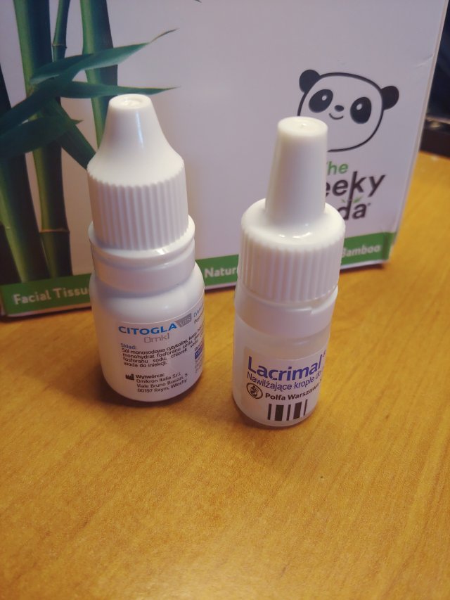 Lacrimal Krople do oczu, Nawilżające