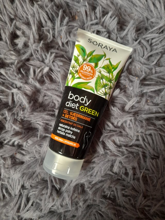 Soraya Body Diet Green, Cel: Ujędrnienie + Detoks, Koncentrat do ciała, Roślinna Liposukcja