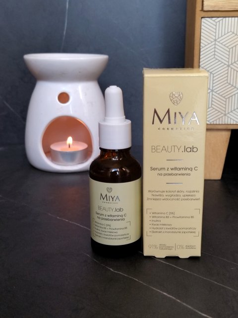 Miya Cosmetics Beauty lab, Serum do twarzy na przebarwienia, Witamina C