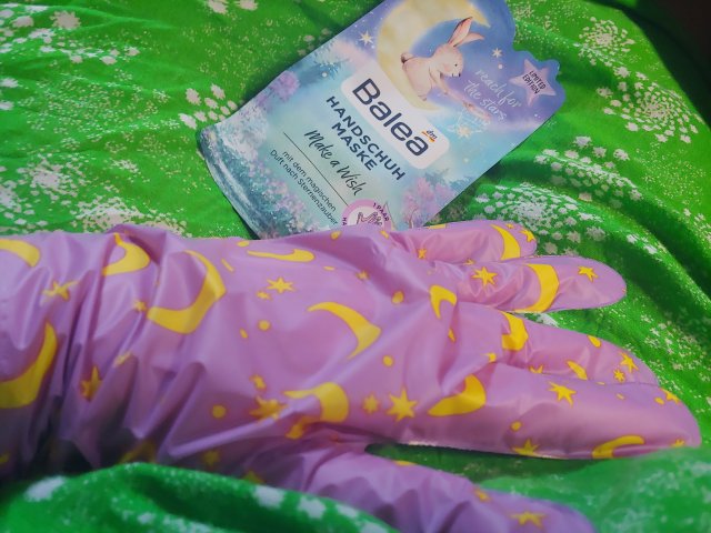 Balea Maska do dłoni, W rękawiczkach, Make a Wish