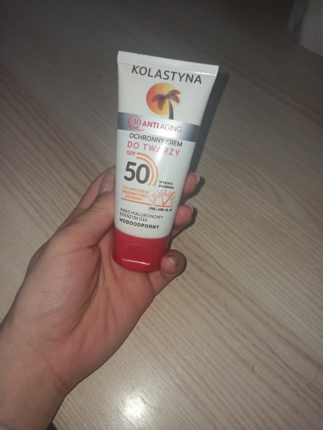 Kolastyna Krem do twarzy, Ochronny, Wodoodporny, SPF 50