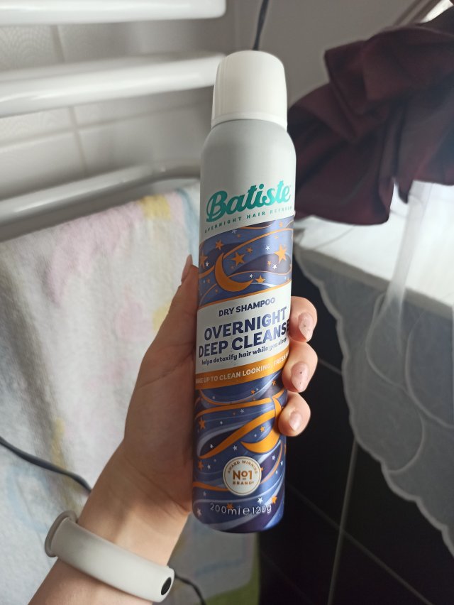 Batiste Suchy szampon do włosów, Overnight Fresh, Na noc