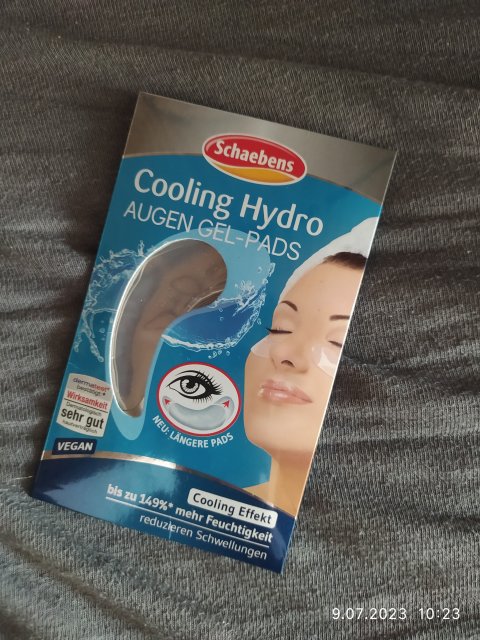 Schaebens Płatki pod oczy, Hialuronowe, Hydrożelowe, Cooling-Effekt