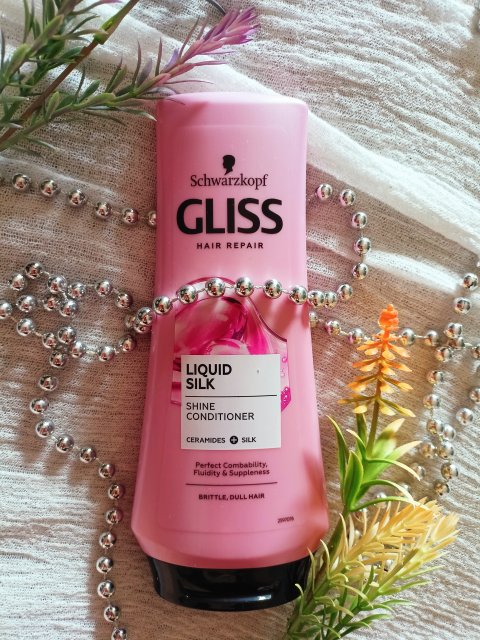 Schwarzkopf Gliss Kur, Liquid Silk, Odżywka do włosów, Regeneracyjna