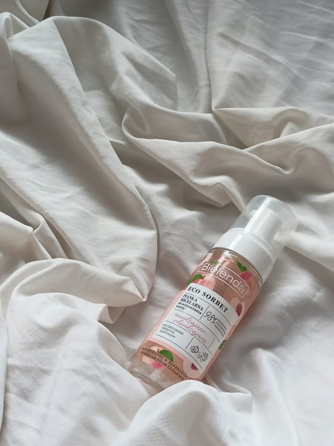 Bielenda Eco Sorbet, Pianka micelarna do oczyszczania twarzy, Nawilżająco-odświeżająca