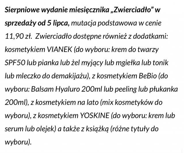 Ciekawe dodatki do gazet