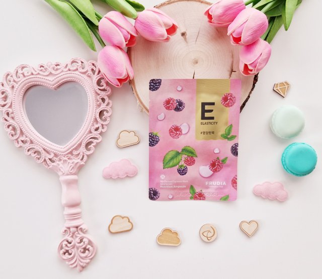 Frudia Maska do twarzy w płacie, My Orchard Squeeze Mask, Raspberry