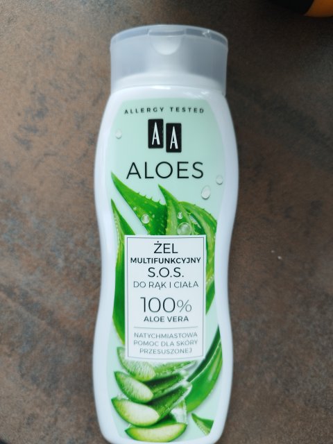 AA Aloes, Żel multifukncyjny S.O.S., Do rąk i ciała, 100% Aloe Vera