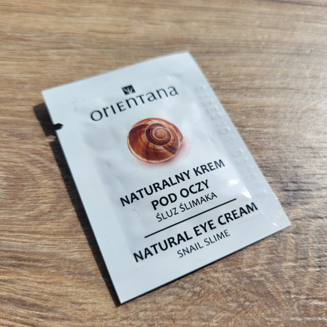 Orientana Krem pod oczy, Naturalny, Dzień/Noc, Śluz ślimaka
