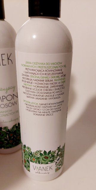 Odżywka do włosów naturalna 