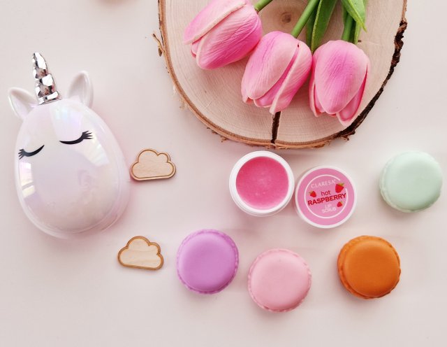 Claresa Lip Scrub, Peeling do ust, Hot Raspberry