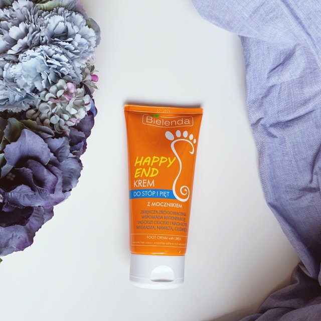 Bielenda HappyEnd, Krem do stóp i pięt, Z mocznikiem