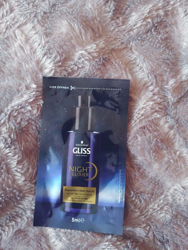 Schwarzkopf Kuracja do włosów, Night Elixir, Na noc, Ultimate Repair, Włosy zniszczone, Z technologią HaptIQ + ekstrakt z czarnej perły