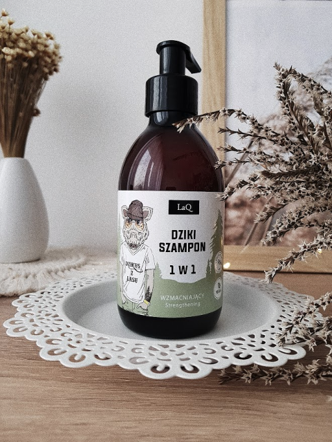 LaQ, Szampon do włosów, Dzikus z lasu, Wzmacniający