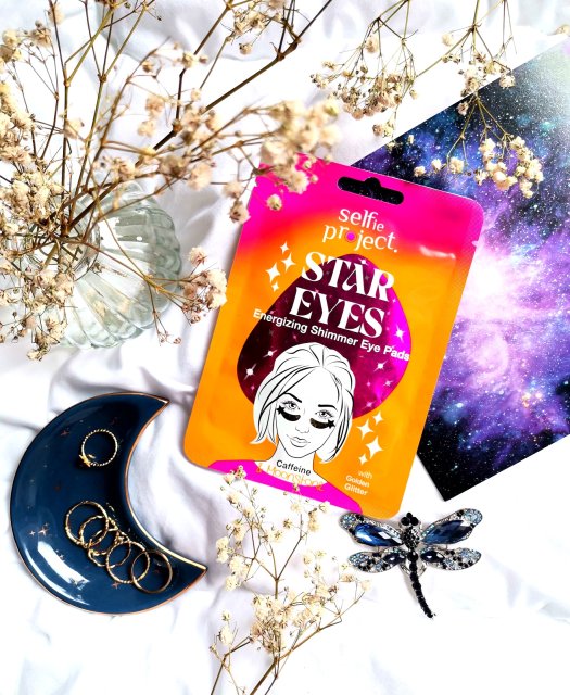 Selfie Project Płatki pod oczy, Star Eyes, Energetyzujące, Z kofeiną i kamieniem księżycowym