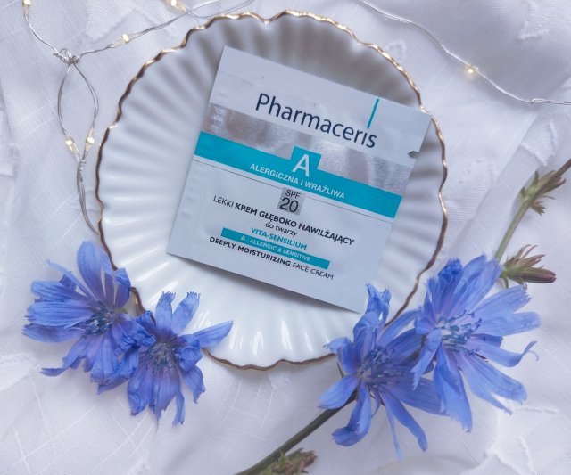 Pharmaceris A, Alergiczna i wrażliwa, Lekki krem głęboko nawilżający do twarzy, SPF20