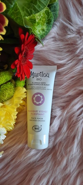 Marilou Bio, Masque Visage Purifiant, Maseczka do twarzy, Oczyszczająca, Zielona glinka
