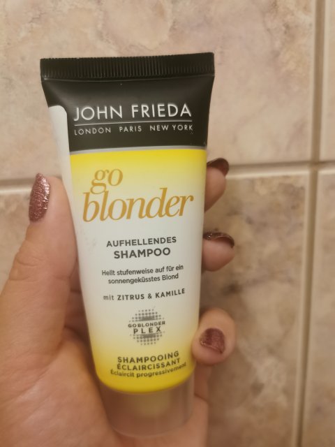 John Frieda Go Blonder, Szampon do włosów, Lightening Shampoo, Rozjaśniający, Do włosów blond 