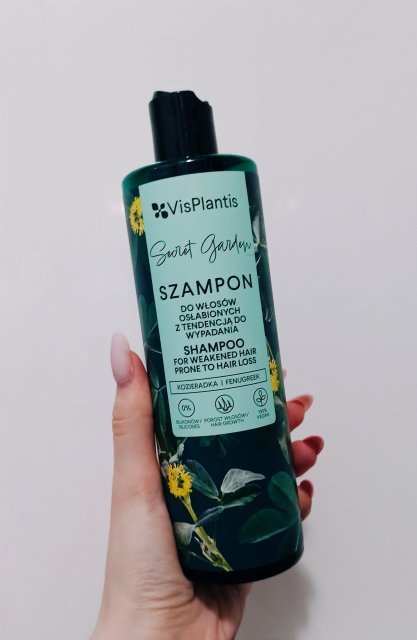 Vis Plantis Szampon do włosów, Włosy osłabione z tendencją do wypadania, Kozieradka, Czarna rzepa + skrzyp polny