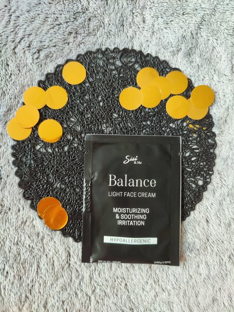 Sisi&Me Balance, Krem do twarzy, Moisturizing & Soothing Irriation, Hipoalergiczny