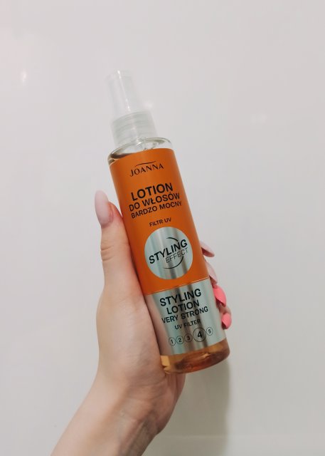 Joanna Styling Effect, Lotion do włosów, Bardzo mocny