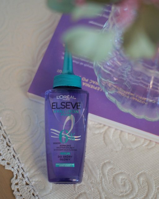 L'Oreal Paris, Elseve, Hyaluron Pure, Oil Erasing (Serum do skóry głowy)