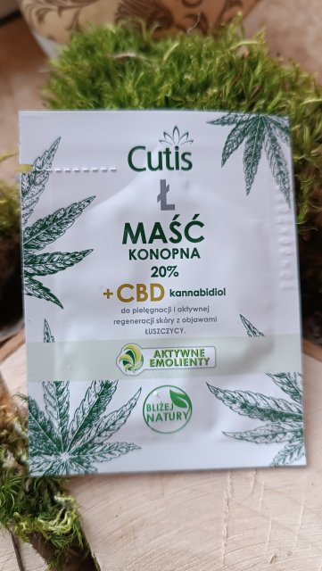 Cutis Ł, Maść konopna, 20% +CBD