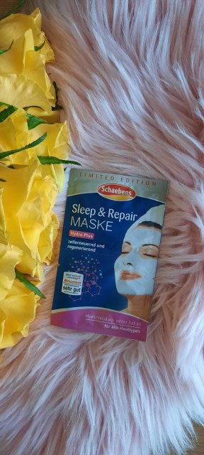 Schaebens Maseczka do twarzy, Kremowa, Sleep & Repair