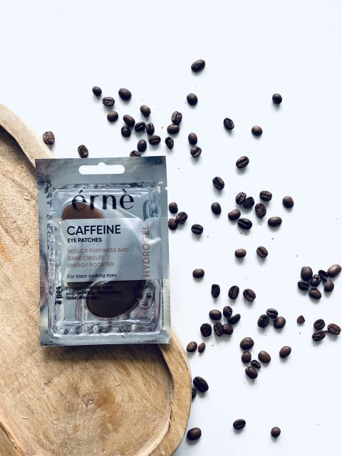 Érné Płatki pod oczy, Hydrożelowe, Coffeine Eye Patches, Hialuronic Acid