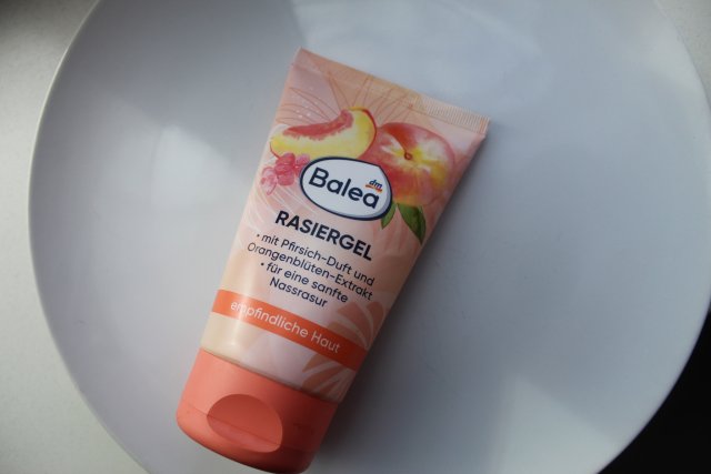 Balea Żel do golenia, Zapach brzoskwini, Z ekstraktem z kwiatu pomarańczy