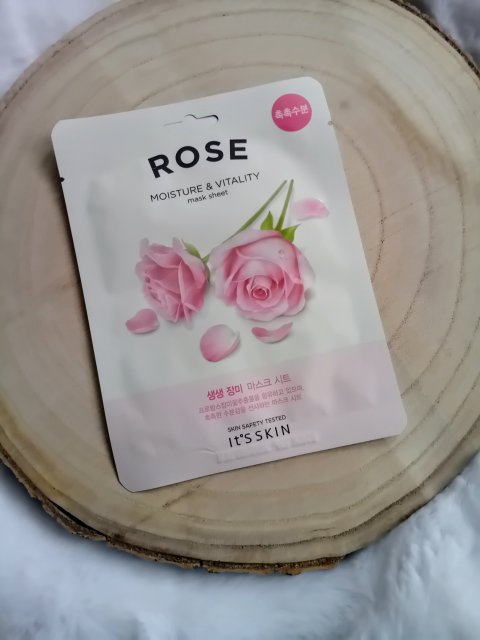 IT'S SKIN Maska do twarzy w płacie, Moisture & Vitality, Rose