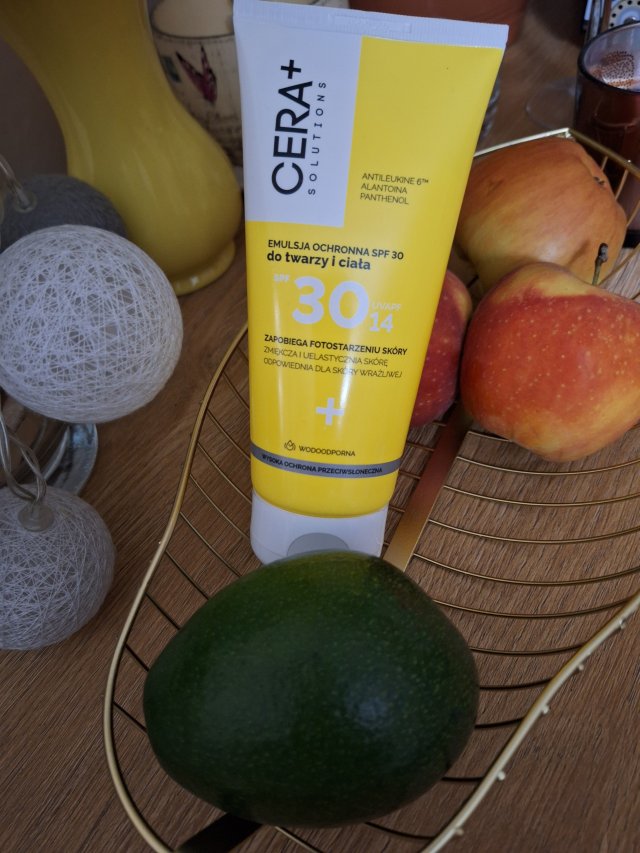 Cera + Solutions Emulsja ochronna do twarzy i ciała, SPF 30